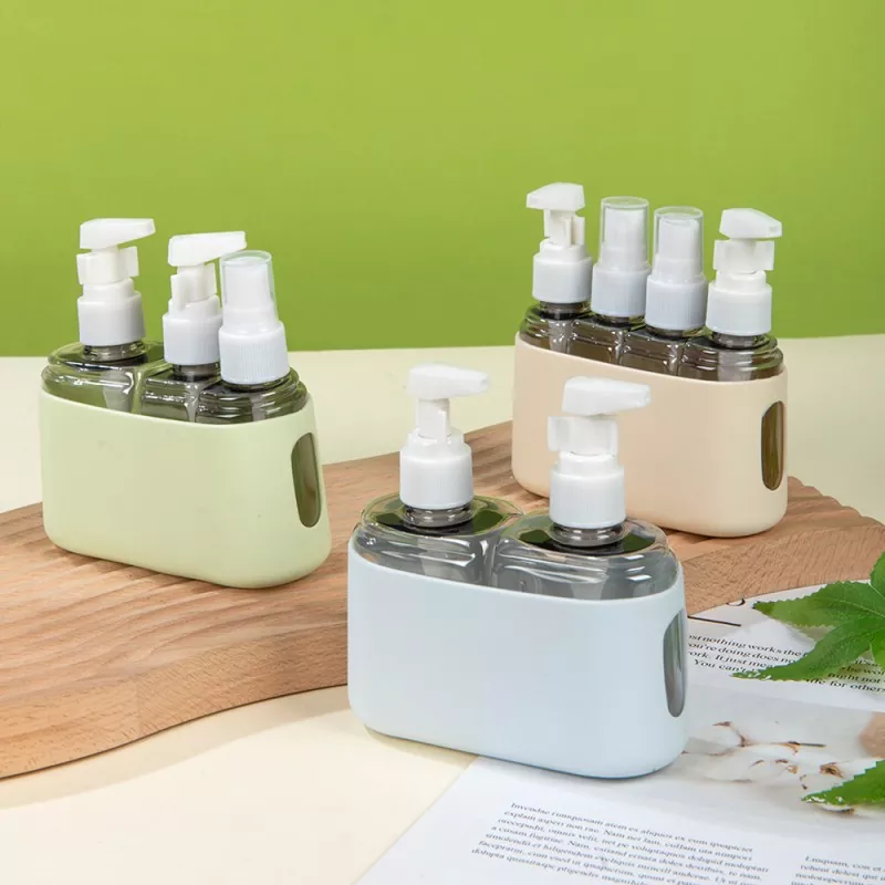 Comment un ensemble de bouteilles distributrices de voyage rechargeables peut-il rendre les articles de toilette de voyage plus pratiques et prêts pour la marque