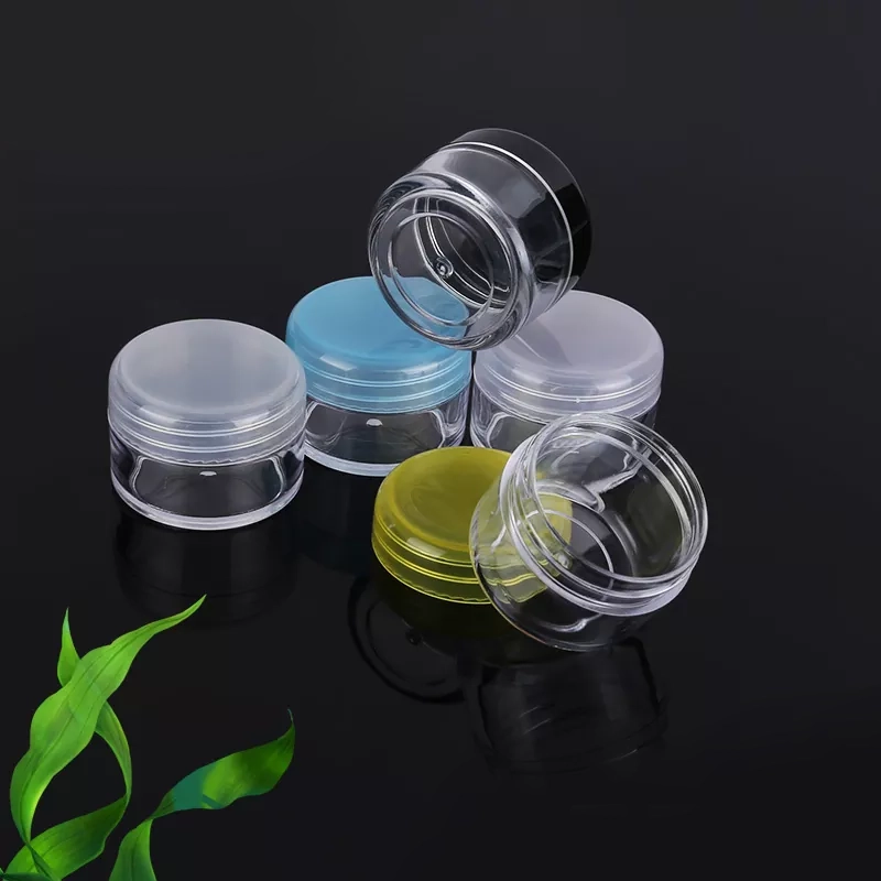 Mini pots cosmétiques PET de 20 ml pour crème pour le visage
