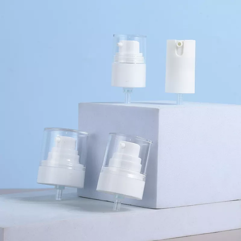 Pompe à lotion à ressort externe pour bouteille cosmétique